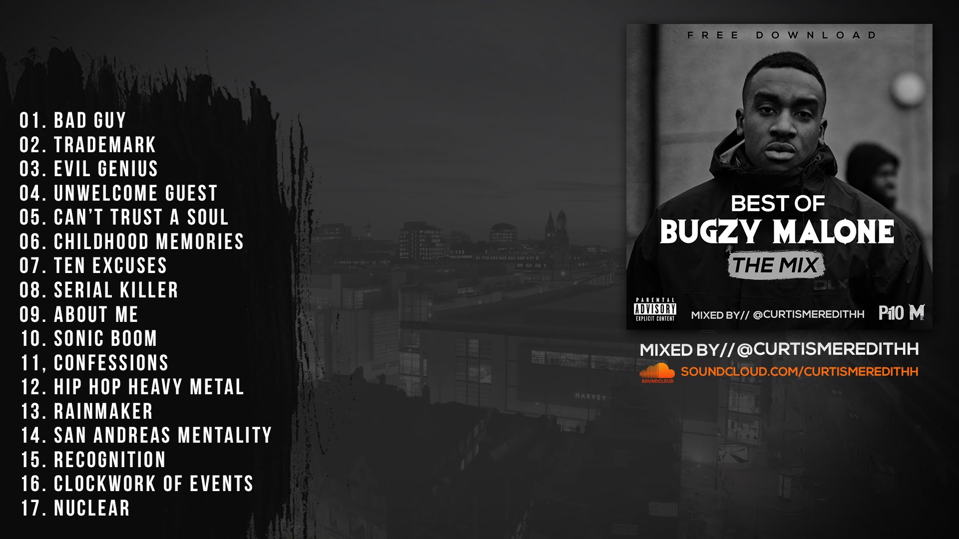 P110 - Best Of Bugzy Malone Mix (@TheBugzyMalone) - (Mixed By: @CurtisMered...